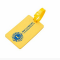 Custom PVC Luggage Tag With Buckle Closure